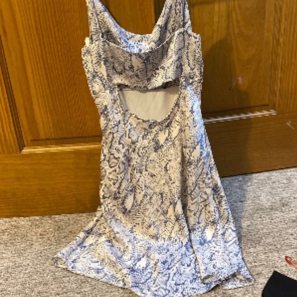 American Eagle Snake Skin Print Dress - Picture 3 of 4